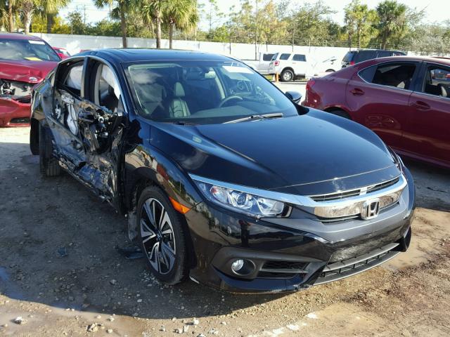 19XFC1F72HE027781 - 2017 HONDA CIVIC EXL BLACK photo 1