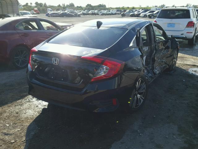 19XFC1F72HE027781 - 2017 HONDA CIVIC EXL BLACK photo 4