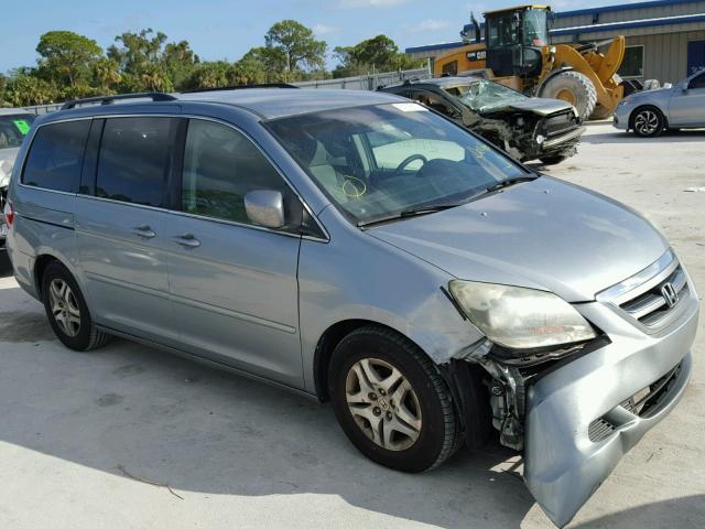 5FNRL384X6B001187 - 2006 HONDA ODYSSEY EX GREEN photo 1