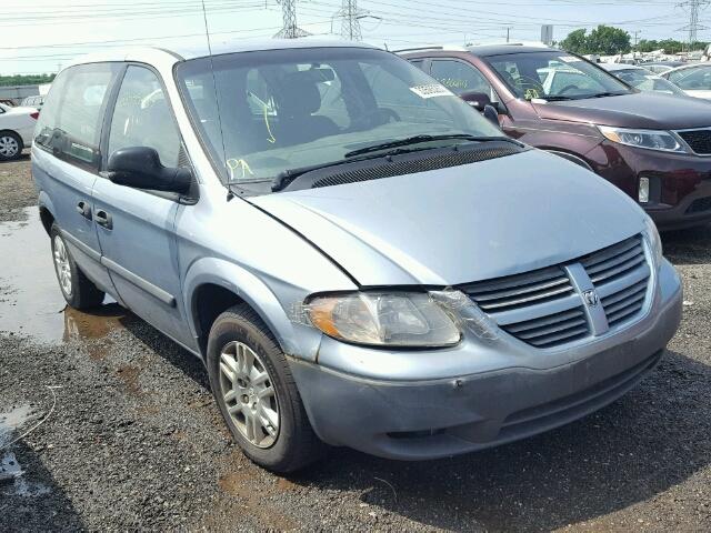 1D4GP25R76B612774 - 2006 DODGE CARAVAN SE BLUE photo 1