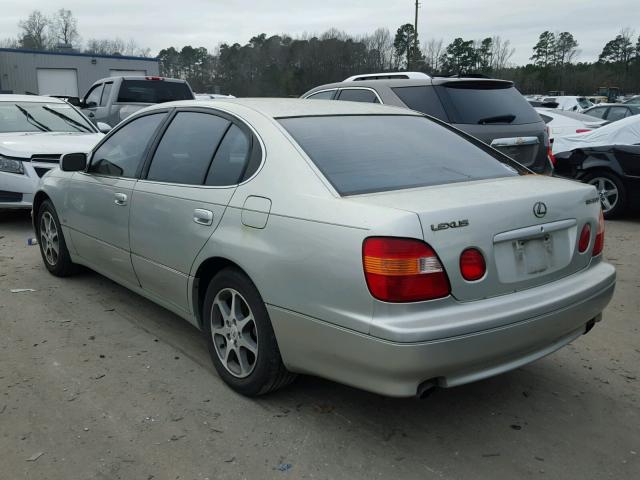 JT8BD68S0Y0109901 - 2000 LEXUS GS 300 WHITE photo 3