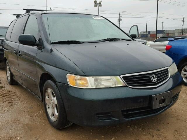 2HKRL18741H590942 - 2001 HONDA ODYSSEY EX GREEN photo 1