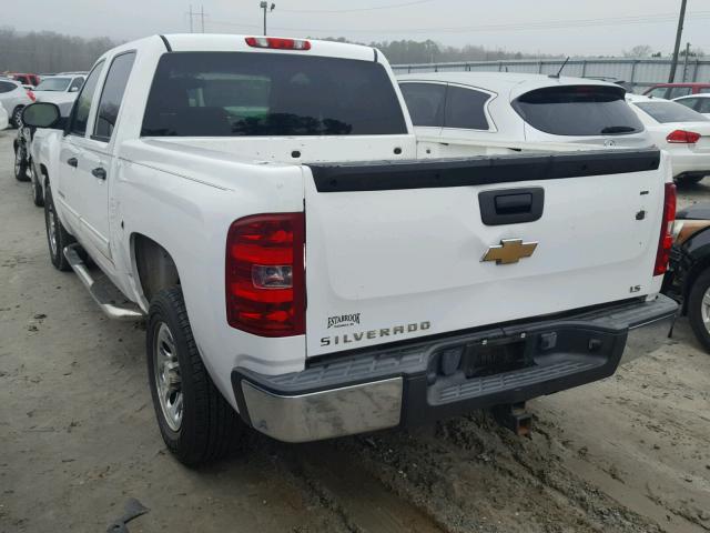 3GCEC13C89G287427 - 2009 CHEVROLET SILVERADO WHITE photo 3