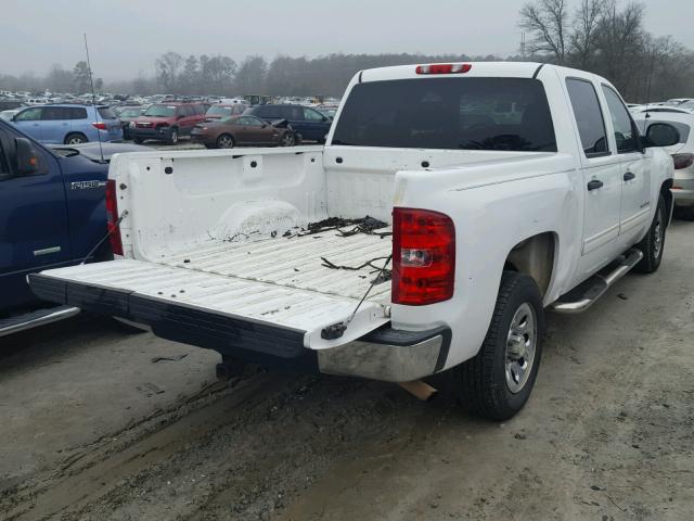 3GCEC13C89G287427 - 2009 CHEVROLET SILVERADO WHITE photo 4