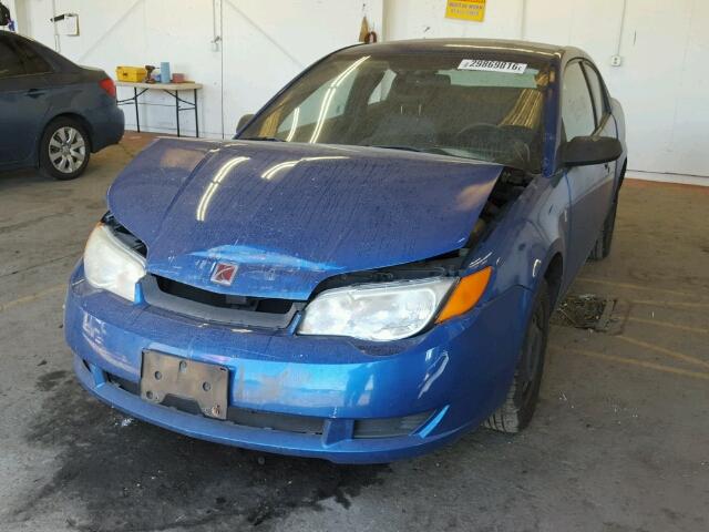 1G8AN12FX4Z159486 - 2004 SATURN ION LEVEL BLUE photo 2