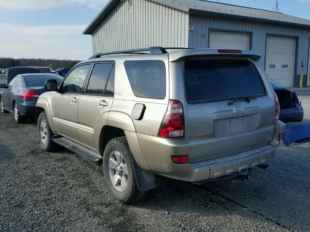 JTEBT14R540033401 - 2004 TOYOTA 4RUNNER SR TAN photo 3