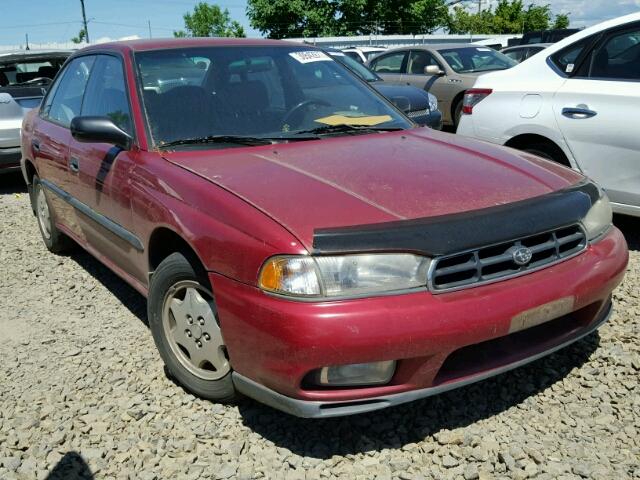 4S3BD4350W7213073 - 1998 SUBARU LEGACY L BURGUNDY photo 1