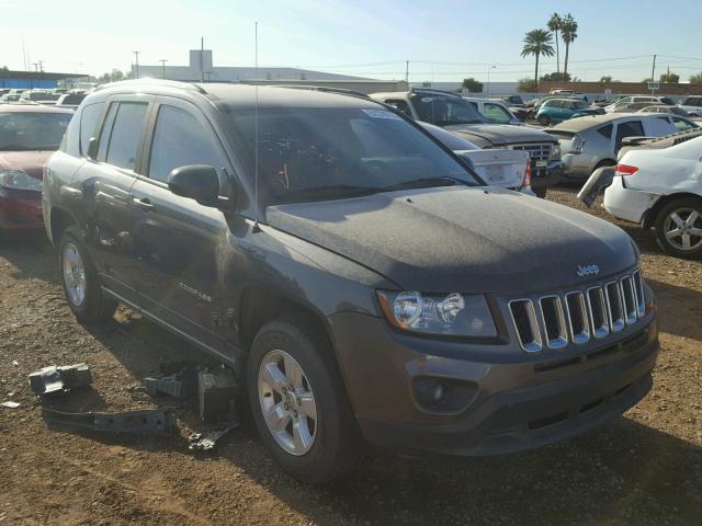 1C4NJCBA4ED830622 - 2014 JEEP COMPASS SP CHARCOAL photo 1