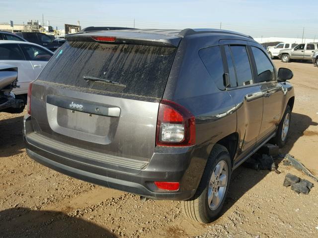 1C4NJCBA4ED830622 - 2014 JEEP COMPASS SP CHARCOAL photo 4