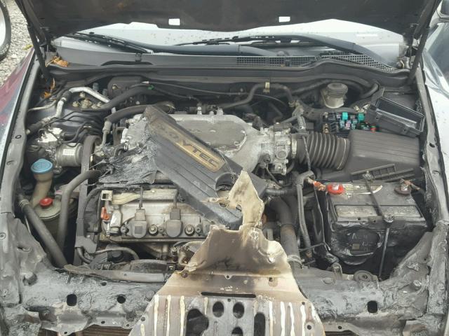 1HGCM82654A009781 - 2004 HONDA ACCORD EX CHARCOAL photo 7