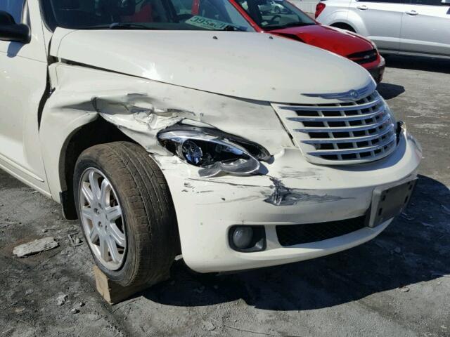 3A8FY68B97T570306 - 2007 CHRYSLER PT CRUISER WHITE photo 9