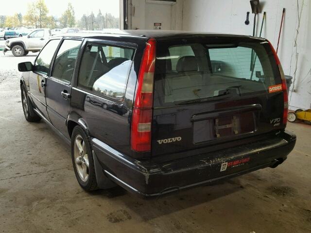 YV1LW5645W2463410 - 1998 VOLVO V70 GLT/AW BLACK photo 3