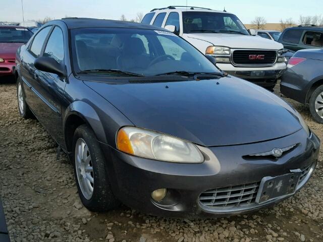 1C3EL56U71N531225 - 2001 CHRYSLER SEBRING LX SILVER photo 1