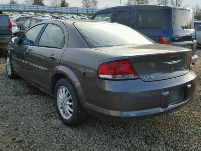 1C3EL56U71N531225 - 2001 CHRYSLER SEBRING LX SILVER photo 3