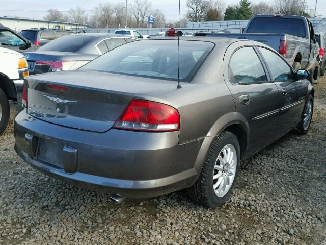 1C3EL56U71N531225 - 2001 CHRYSLER SEBRING LX SILVER photo 4