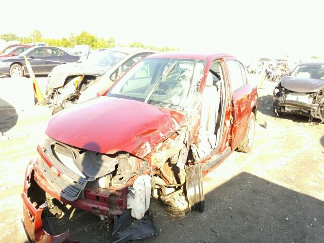 1G1AL58FX87153188 - 2008 CHEVROLET COBALT LT BURGUNDY photo 2