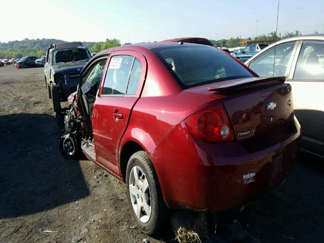 1G1AL58FX87153188 - 2008 CHEVROLET COBALT LT BURGUNDY photo 3