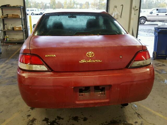 2T1CF22P6XC235665 - 1999 TOYOTA CAMRY SOLA RED photo 10