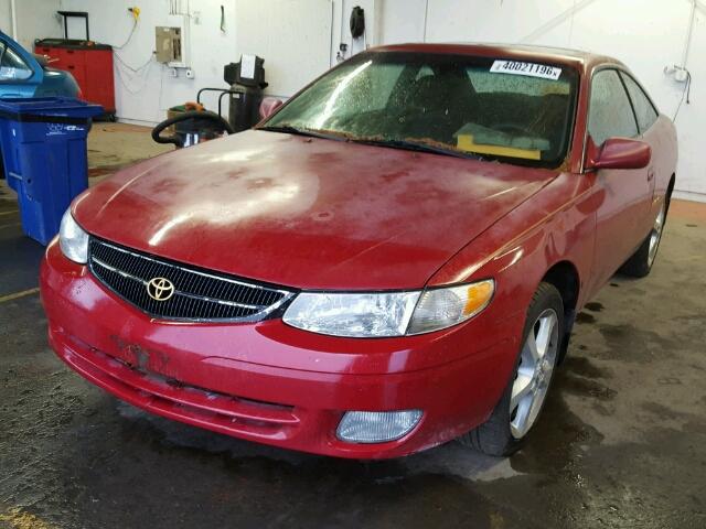 2T1CF22P6XC235665 - 1999 TOYOTA CAMRY SOLA RED photo 2