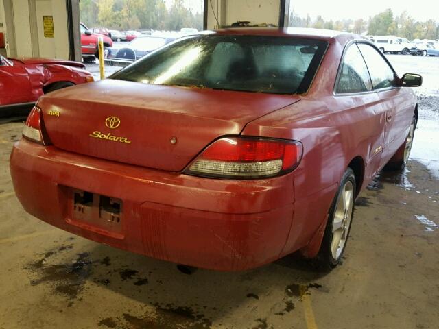 2T1CF22P6XC235665 - 1999 TOYOTA CAMRY SOLA RED photo 4