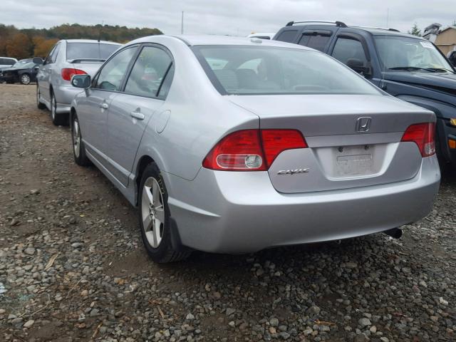 1HGFA16938L074057 - 2008 HONDA CIVIC EXL 银色 照片 3
