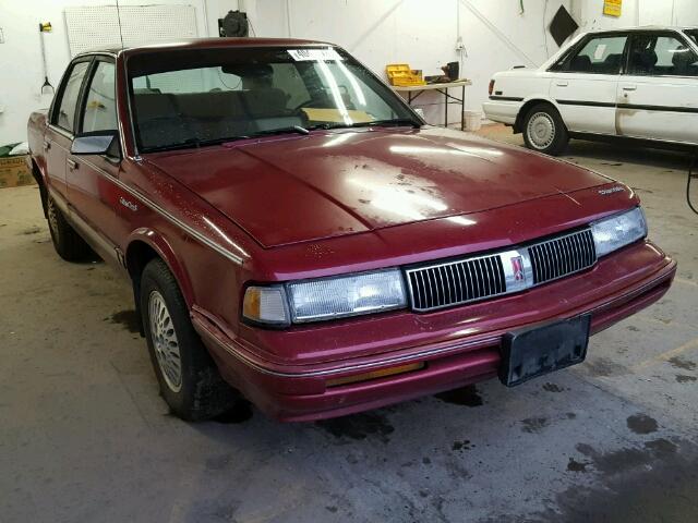 1G3AG55NXP6340670 - 1993 OLDSMOBILE CUTLASS CI MAROON photo 1