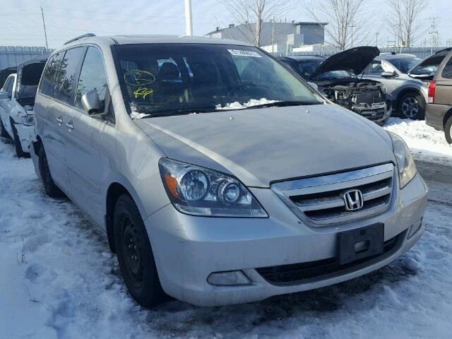 5FNRL38756B503700 - 2006 HONDA ODYSSEY EX SILVER photo 1