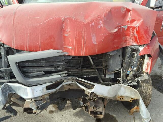 1GDJC34U66E181266 - 2006 GMC NEW SIERRA RED photo 7