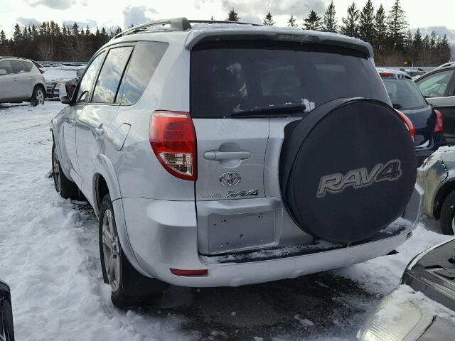 JTMBK32V886028893 - 2008 TOYOTA RAV4 SPORT SILVER photo 3