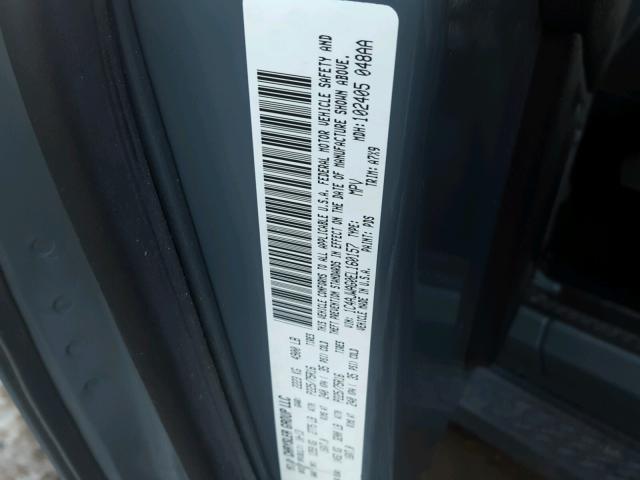 1C4AJWAG0EL160157 - 2014 JEEP WRANGLER S GRAY photo 10