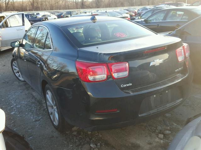 1G11E5SA1DF251470 - 2013 CHEVROLET MALIBU 2LT BLACK photo 3