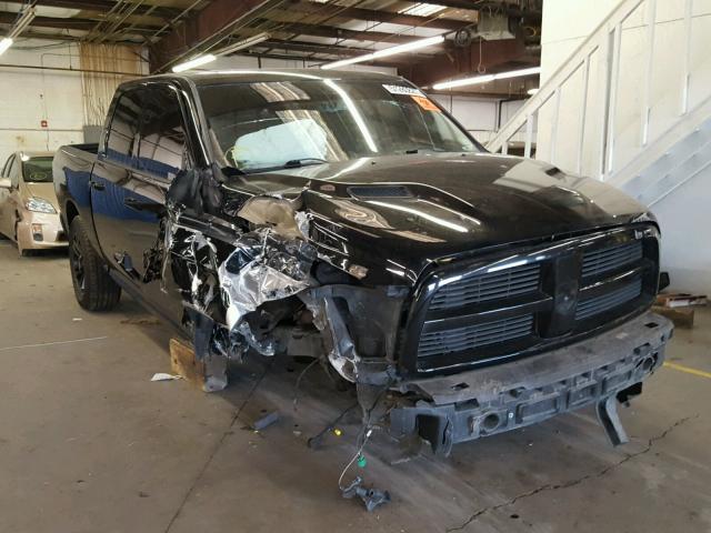 1C6RD7MT2CS275961 - 2012 DODGE RAM 1500 S BLACK photo 1