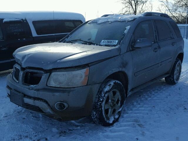 2CKDL73F666187710 - 2006 PONTIAC TORRENT GRAY photo 2