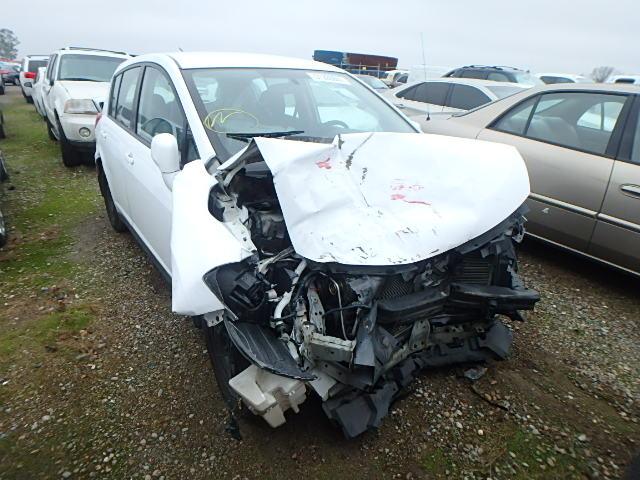 3N1BC13E99L494245 - 2009 NISSAN VERSA S WHITE photo 1