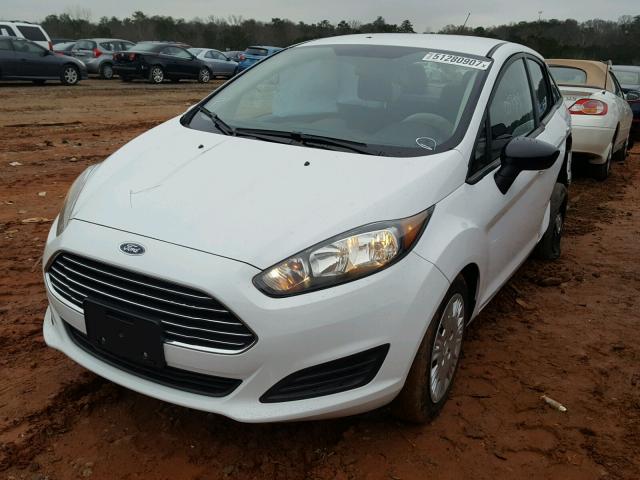 3FADP4AJXFM114059 - 2015 FORD FIESTA S WHITE photo 2