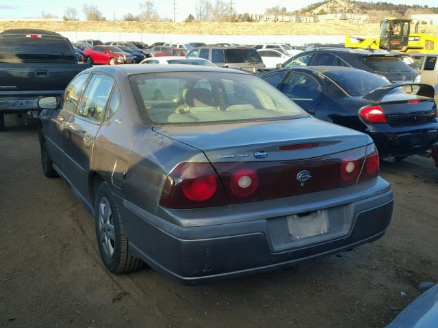 2G1WF52E939319690 - 2003 CHEVROLET IMPALA TAN photo 3