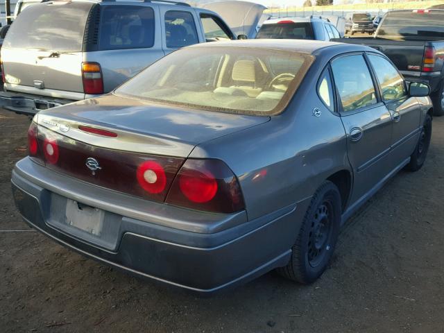 2G1WF52E939319690 - 2003 CHEVROLET IMPALA TAN photo 4