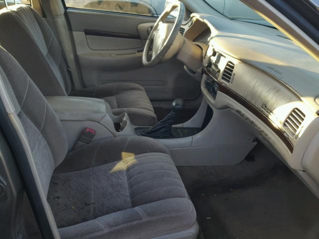 2G1WF52E939319690 - 2003 CHEVROLET IMPALA TAN photo 5