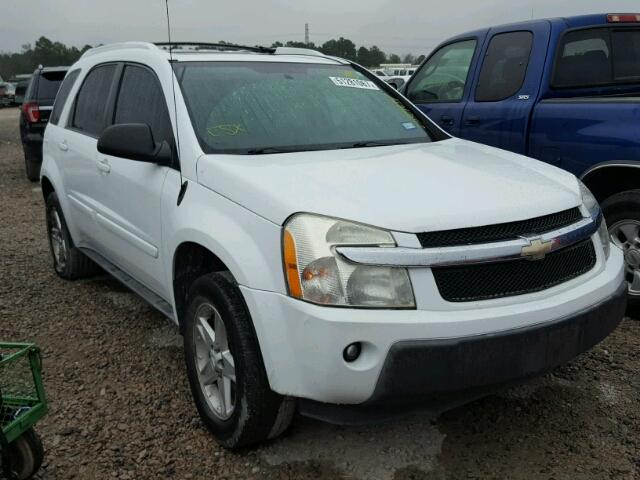 2CNDL73F956201830 - 2005 CHEVROLET EQUINOX LT WHITE photo 1