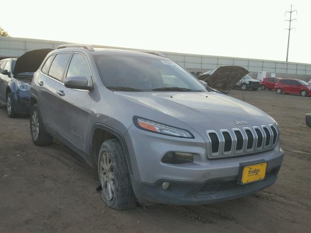 1C4PJMCB4FW540604 - 2015 JEEP CHEROKEE L SILVER photo 1