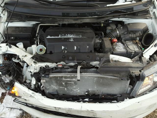 5FNRL5H45EB074414 - 2014 HONDA ODYSSEY EX SILVER photo 7