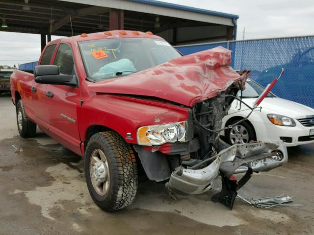 3D7LA38623G712214 - 2003 DODGE RAM 3500 S RED photo 1