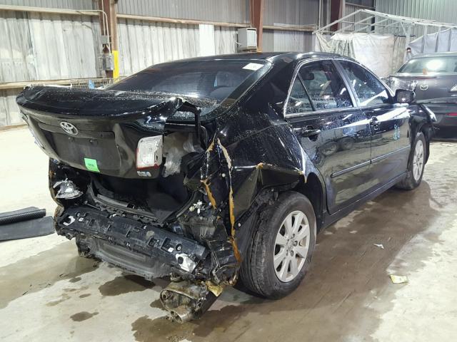 4T1BB46K48U057532 - 2008 TOYOTA CAMRY HYBR BLACK photo 4