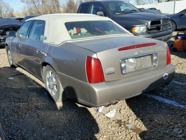 1G6KD54Y74U189113 - 2004 CADILLAC DEVILLE GOLD photo 3