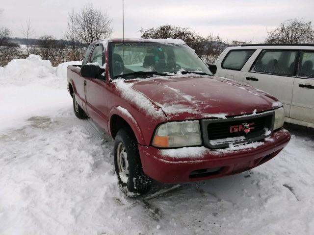 1GTDT19X938123400 - 2003 GMC SONOMA RED photo 1