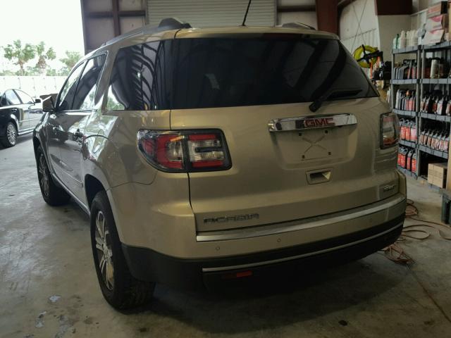 1GKKVRKD0EJ208481 - 2014 GMC ACADIA SLT ბეჟი ფოტო 3
