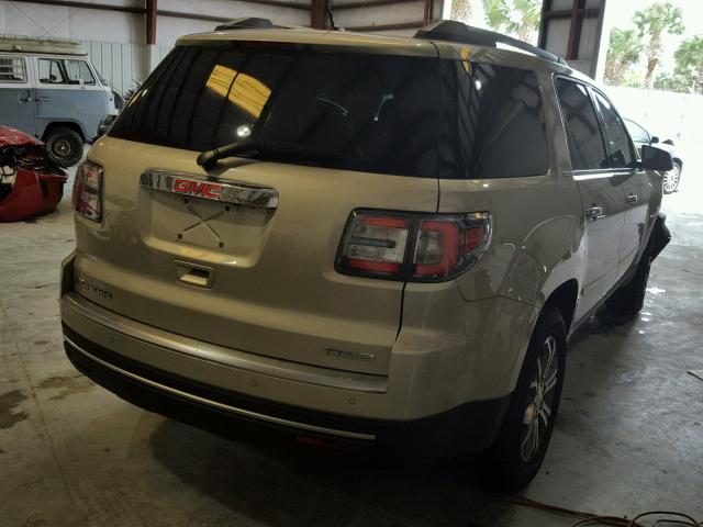 1GKKVRKD0EJ208481 - 2014 GMC ACADIA SLT ბეჟი ფოტო 4