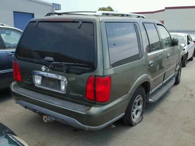5LMFU28A51LJ00742 - 2001 LINCOLN NAVIGATOR მწვანე ფოტო 4