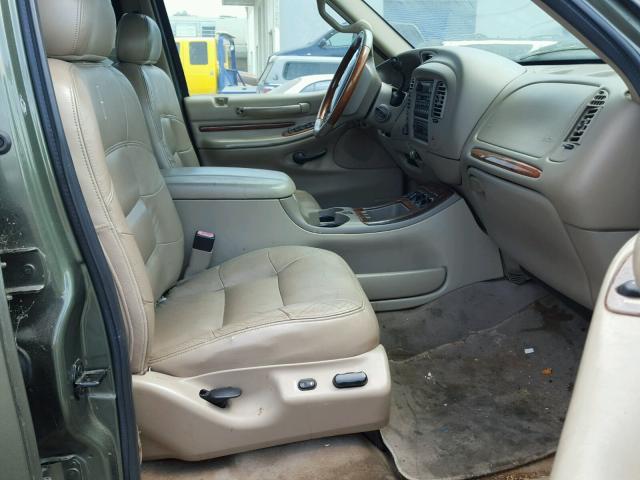 5LMFU28A51LJ00742 - 2001 LINCOLN NAVIGATOR მწვანე ფოტო 5