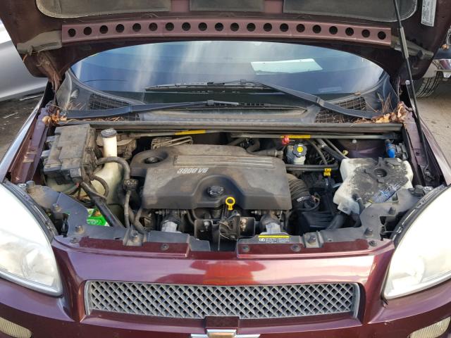 1GNDV23148D127090 - 2008 CHEVROLET UPLANDER L MAROON photo 7